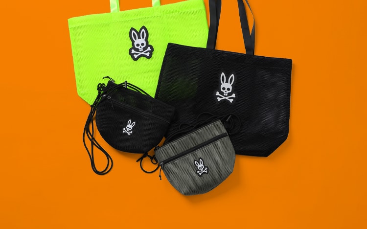 Psycho Bunny スカルウサギトートバッグ Psycho Bunny Online Shop ｜Psycho Bunny｜サイコバニー 公式ブランド